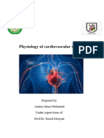 Physiology of Cardiovascular System: Prepared By: Amina Omar Mohamed Under Supervision Of: Prof - DR: Emad Elzayaat