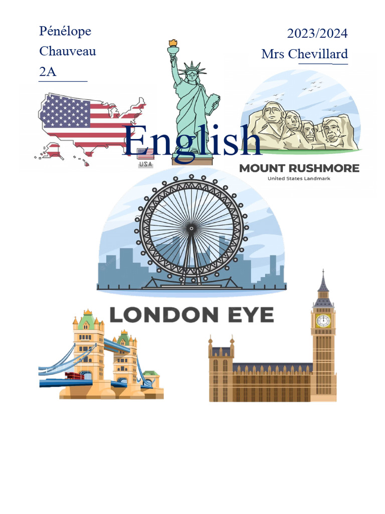 Page De Garde Anglais 3 Eme Page de Garde Anglais | PDF