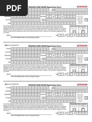 yugioh deck registration sheet A-Z list i came up with (Since for some reason no one is using A-to-Z D.B.C) : r/masterduel Force of Will Deck Registration