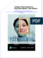 Psychology From Inquiry to Understanding 4th Edition 4th Edition