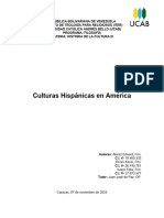 Culturas Hispánicas en América