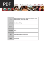 Download National Identity Economic Interest and Taiwans Cross Strait Economic Relations 1994-2009 by passlack SN69869542 doc pdf