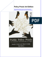 Public Policy Praxis 3rd Edition