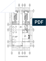 Planta Arquitectónica Casa-Habitación