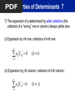 001 - Lecture - 7 - Annotated - Inverse Matrix - Cramer's Rule