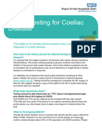 PAE100 Family Testing For Coeliac Disease