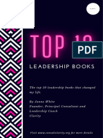 Top 10 Leadership Books