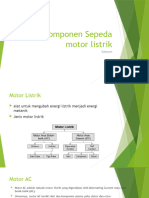 Komponen Sepeda Motor Listrik