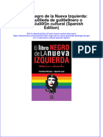 El Libro Negro de La Nueva Izquierda Ideologia de Genero o Subversion Cultural Spanish Edition