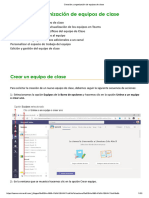 2.2. Creación y Organización de Equipos de Clase