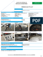 Laudo de Vistoria de Veículos Automotores: Aprovado