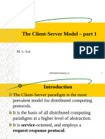 The Client Server Model Part1 - M Liu