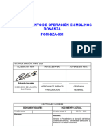 Procedim POM-BZA-001 Operación en Molinos Bza