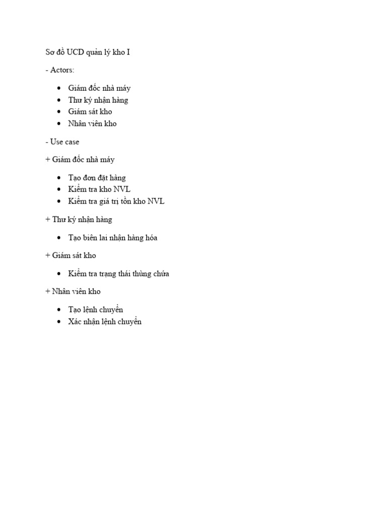 UCD Và IFD SAP | PDF