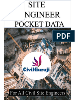 Site Engineer Pocket Data For Civil Engineers