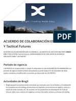 ACUERDO DE COLABORACIÓN ENTRE BINGX Y Tactical Futures 