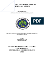 Perangkat Pembelajaran Rencana Aksi 1: PPG Dalam Jabatan Kategori 2 Pascasarjana Universitas Negeri Malang 2022