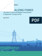 Myanmar Decentralizing Power Report 11 April 2019