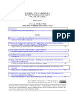 HACIENDA PÚBLICA ESPAÑOLA REVIEW OF PUBLIC ECONOMICS 245 22023 Special Issue