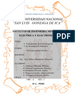 Concepciones de La Investigación y La Investigación Formativa