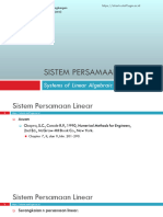 MN2 Sistem Persamaan Linear