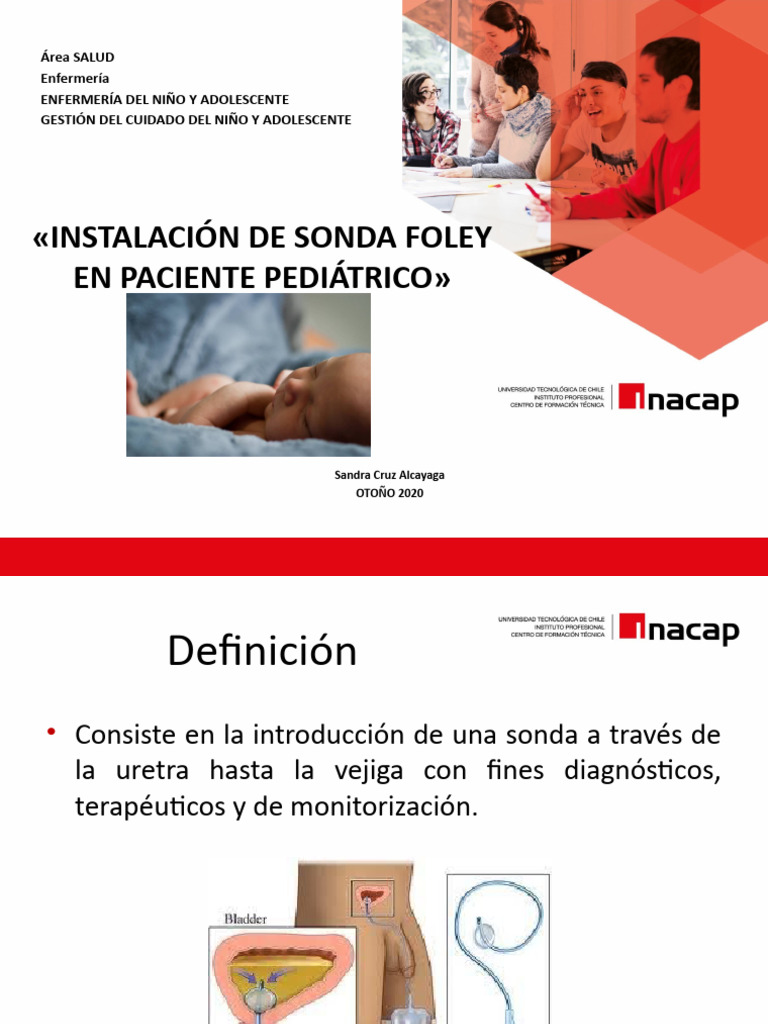 Instalación de Sonda Foley en Niños | PDF