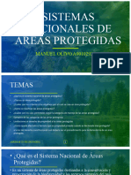 Tema 3 Sistema Nacional de Áreas Protegidas