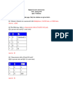 Quiz 4 Solutions