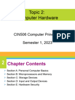 Topic 2 Computer Hardware