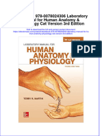 Etextbook 978 0078024306 Laboratory Manual For Human Anatomy Physiology Cat Version 3rd Edition