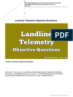 Landline Telemetry Objective Questions