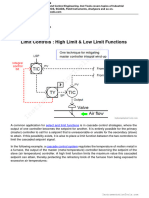 Control System Limit Controls - Low / High