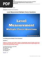 Level Measurement Questions