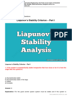 Liapunovs Stability