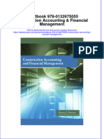 Etextbook 978 0132675055 Construction Accounting Financial Management