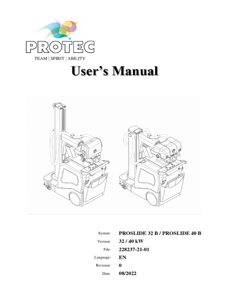 EN User Manual PROSLIDE 32 B 40 B V32 40 KW 202208 PDF