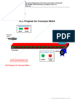 PLC Programming For Conveyor Motor