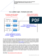Ladder Logic Contacts and Coils