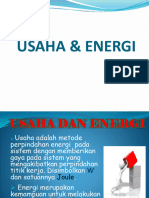 Materi Dinamika Usaha Dan Energi