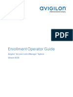 Avigilon Acm 6 0 Enrollment Operator Guide en Rev2