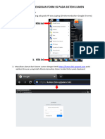 Prosedur Pengisian Form SS Pada Sistem Lumen