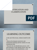 Lesson 3 Risk Identification and Classification