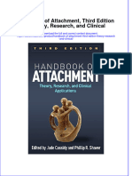 Handbook of Attachment Third Edition Theory Research and Clinical