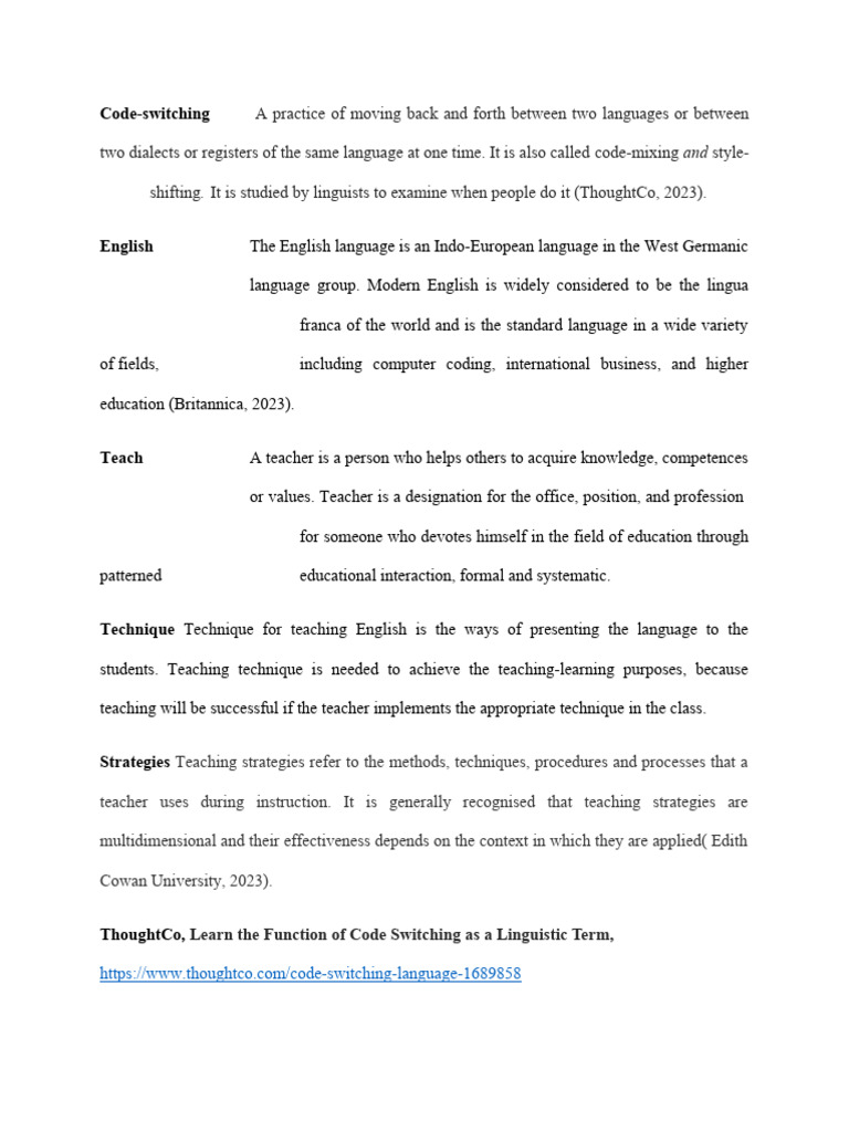 Code 2 pdf multilingualism second language