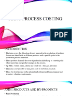 Joint Process Costing