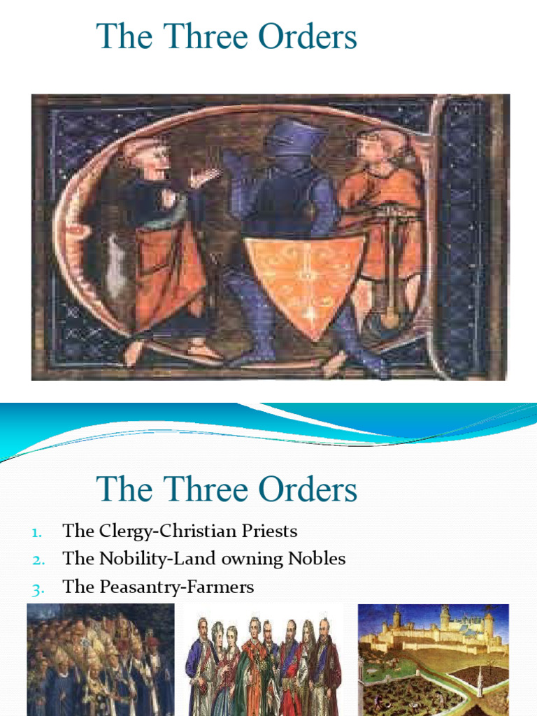 Understanding the Three Orders of Feudalism | PDF | Feudalism | Monastery
