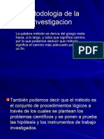 Metodologia de La Investigacion