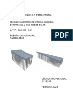 Fasa Memoria de Cálculo Estructural Muelle Sobre Pilas Atp 060223