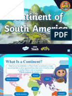 T TP 2549003 Cbeebies Go Jetters Continent of South America Powerpoint Ver 7