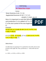 SLR Parsing